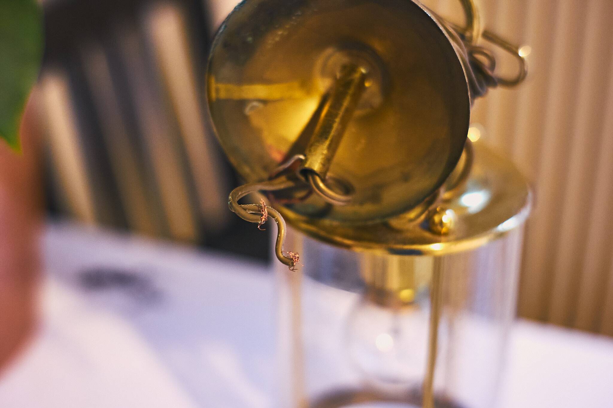 Old Golden Chandelier Lighting