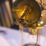 Old Golden Chandelier Lighting