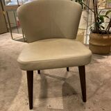 Lamb leather chair