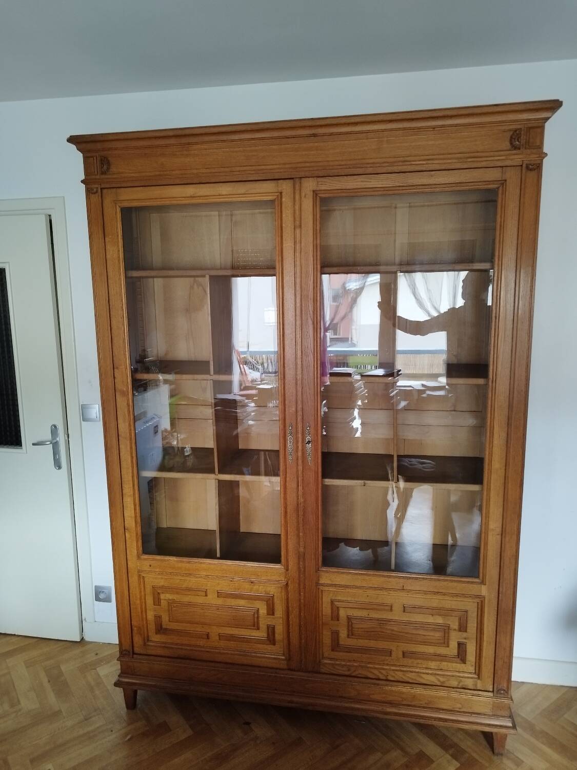 Large solid bookcase