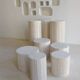 Majestia Column 73 cm H - Natural Travertine