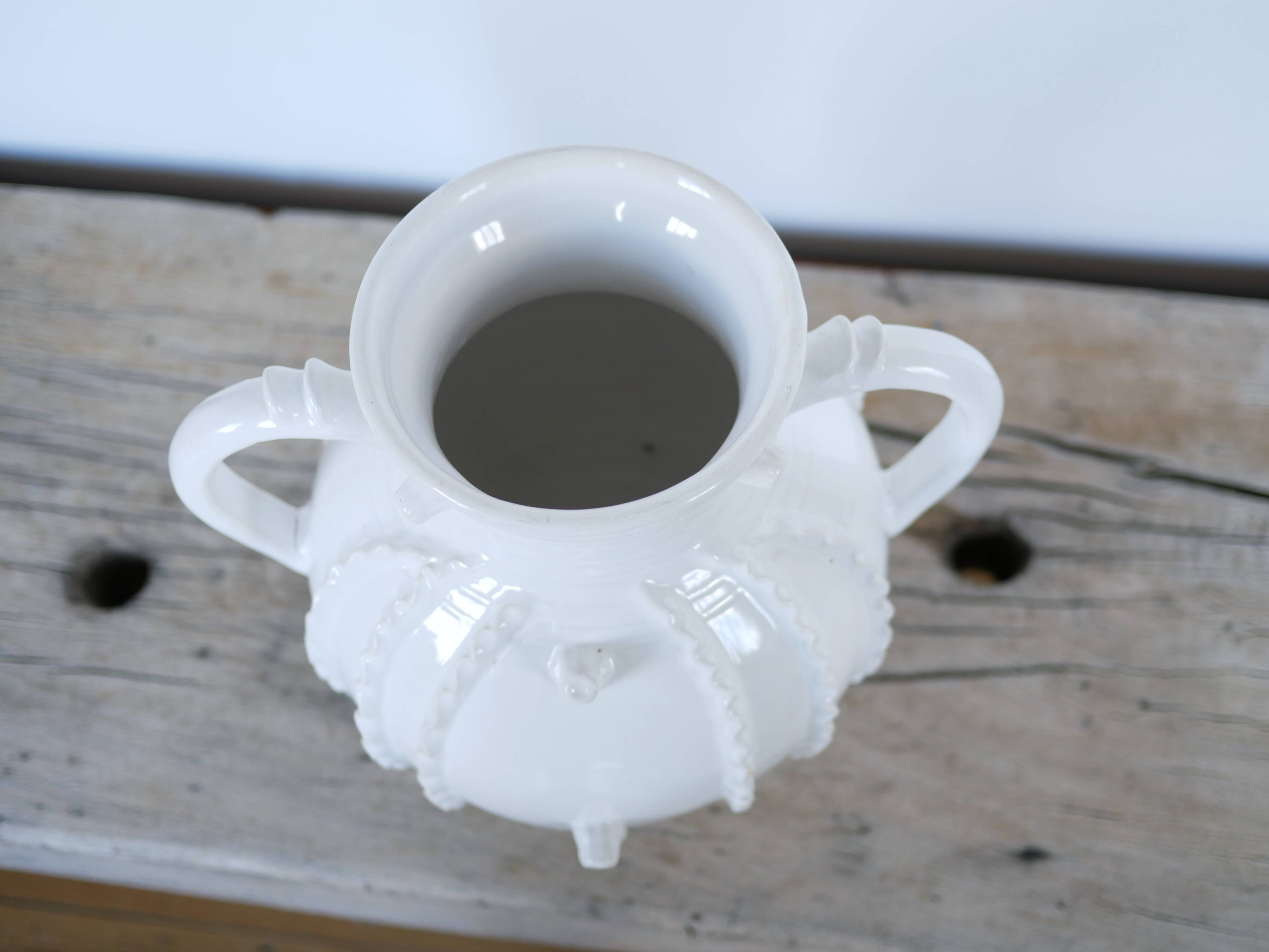 Vintage ceramic vase by Emile Tessier