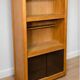Living room shelf, bookcase with display cabinet by Guillerme and Chambron 1960