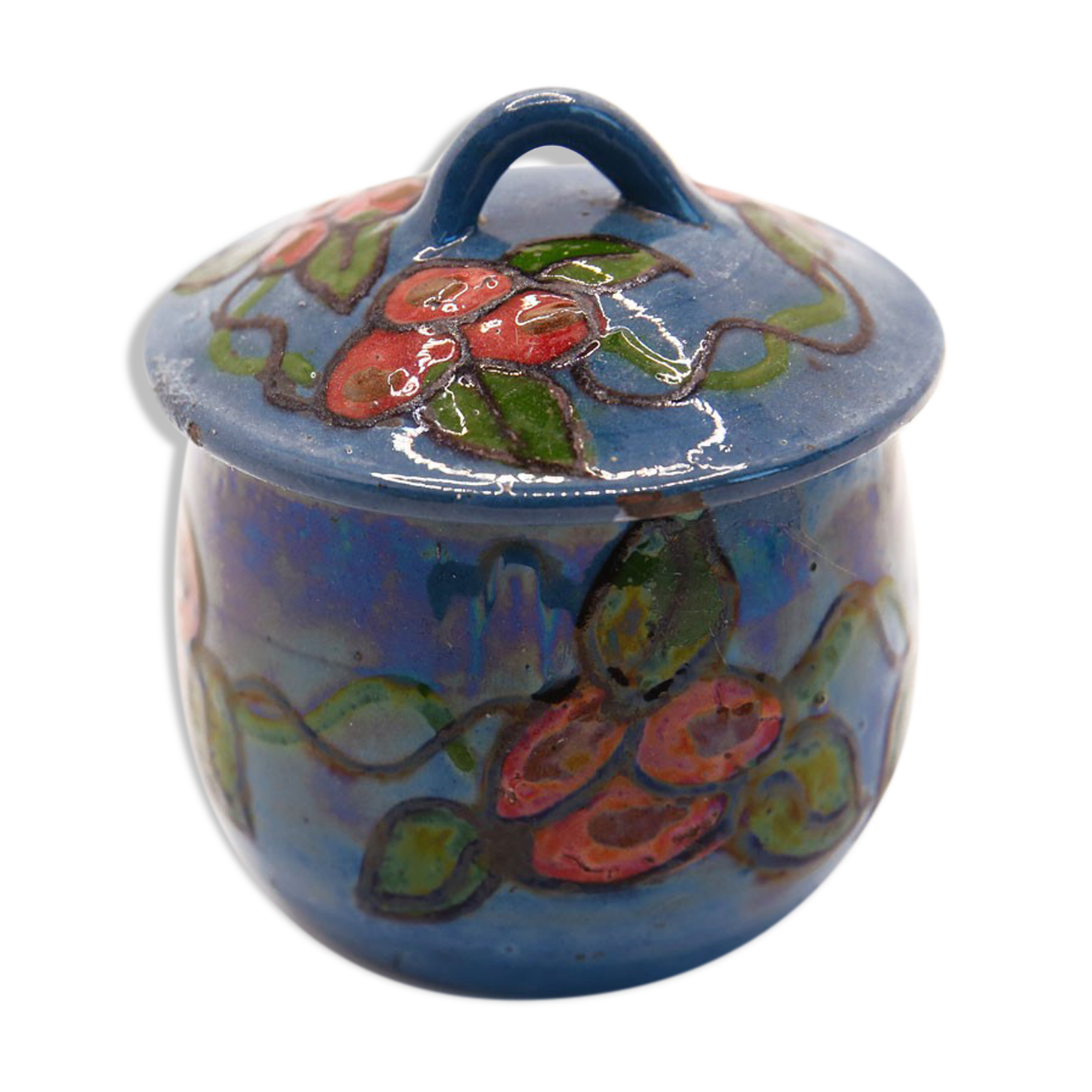 Savoyard Art Deco pot by Emile Simonod