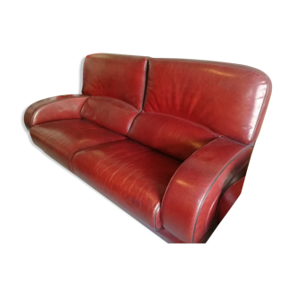 Leather sofa