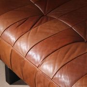 Lit de jour 'DS-80' en cuir patchwork cognac par De Sede, Suisse