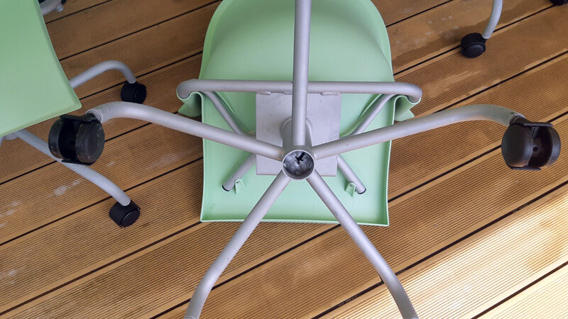 Series of 8 designer armchairs “Bla bla bla” Marco Maran