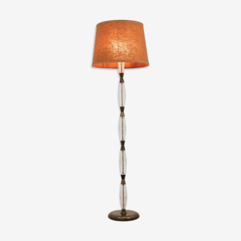 Ercole Barovier cord glass floor lamp 1940s