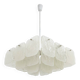 Very large square chandelier J.T. Kalmar with frosted glass panels, Austria, 1960s.
