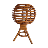 Bamboo bedside lamp