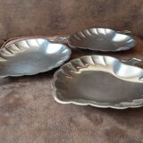 Lot de 3 coupelles  inox