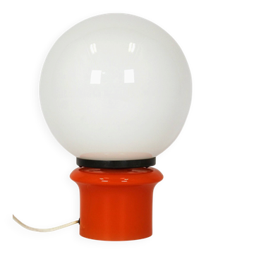 Lampe de table vintage tchèque d'Osvitlováci Sklo, années 1970