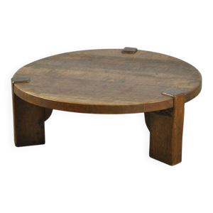 Table basse ronde en