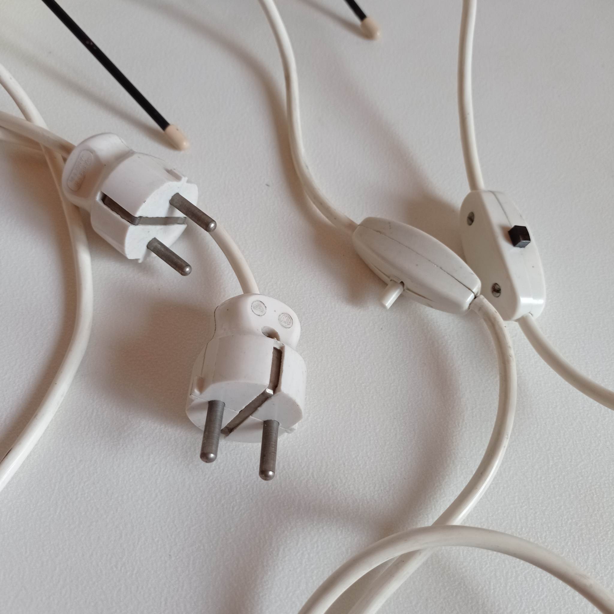 Pair of bedside lamps from the 50s/60s