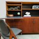 Vintage Dutch design cabinet secretary Cees Braakman Pastoe 1960 'Made to measure'