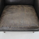 1960s Aage Christiansen ''Matador" leather danish armchair