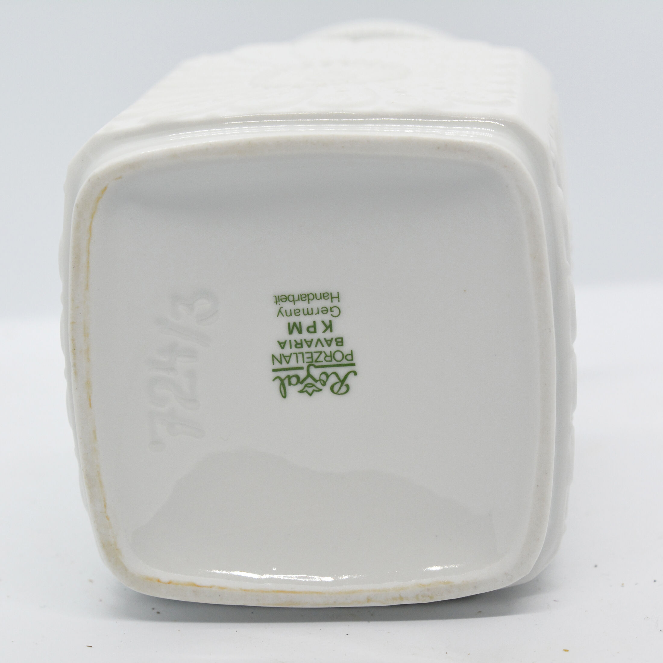 Kerafina Royal Porzellan Bavaria KPM white vase, Germany, 1970s