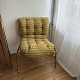 Fauteuil doré Mesh - Bloomingville