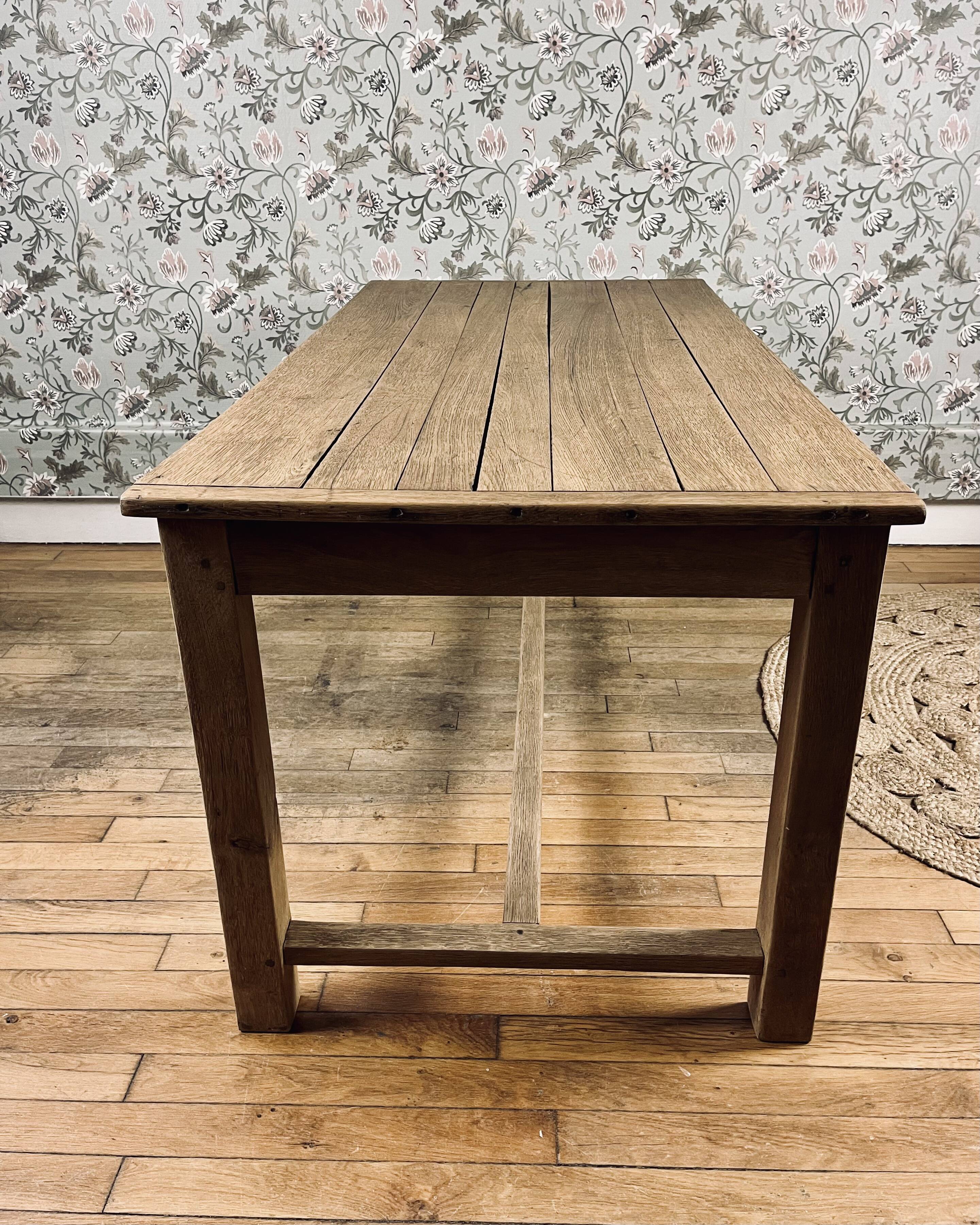 Renovated vintage farmhouse table