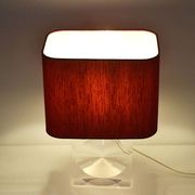 Romeo Rega lucite table lamp, 1970s