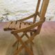 folding chair for children by fratelli reguitti, italy