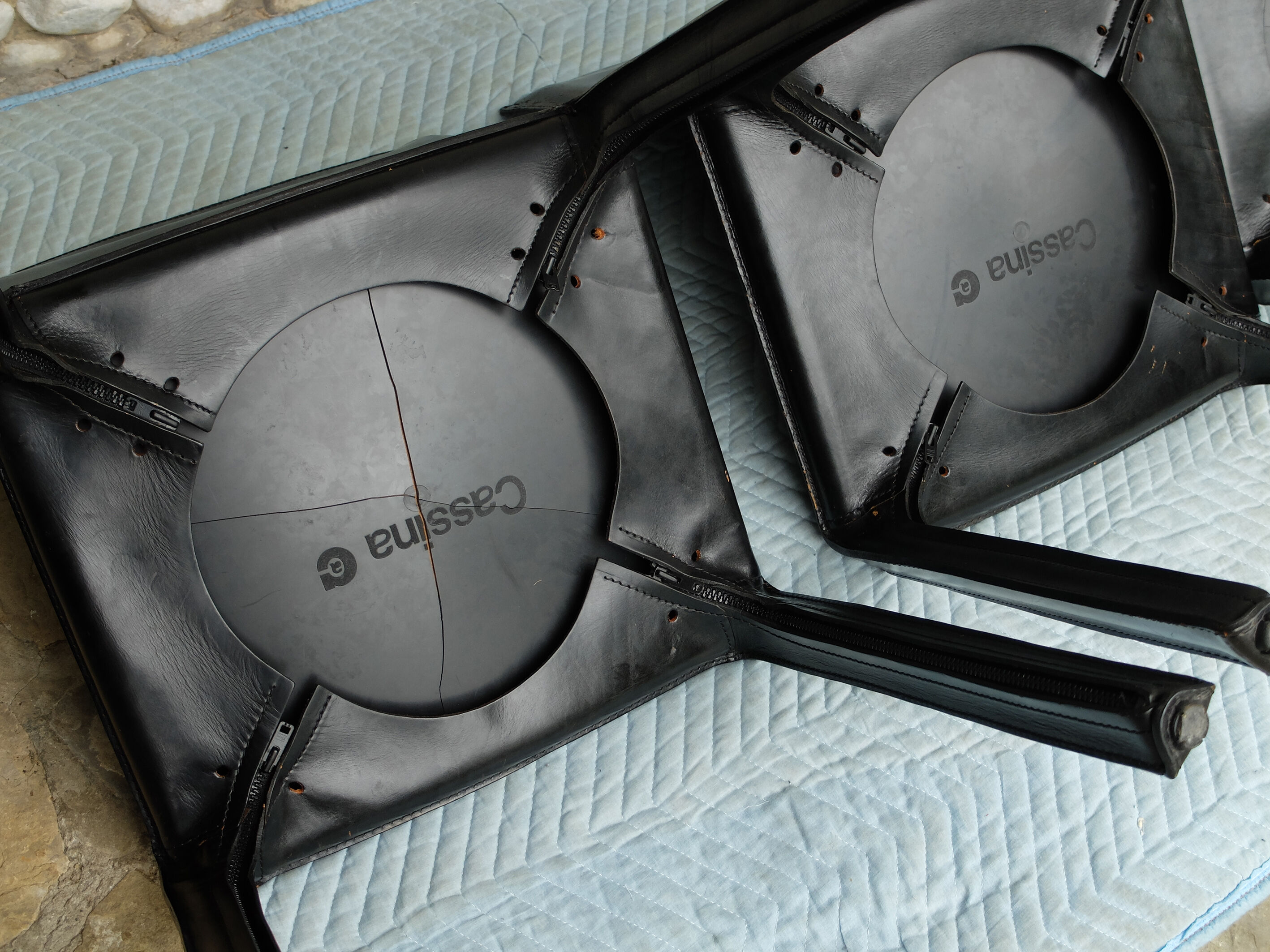 Vintage CAB 412 chairs, Mario Bellini design for Cassina, set of 4