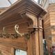 Entrance hall wardrobe in oak from the early 20th century.