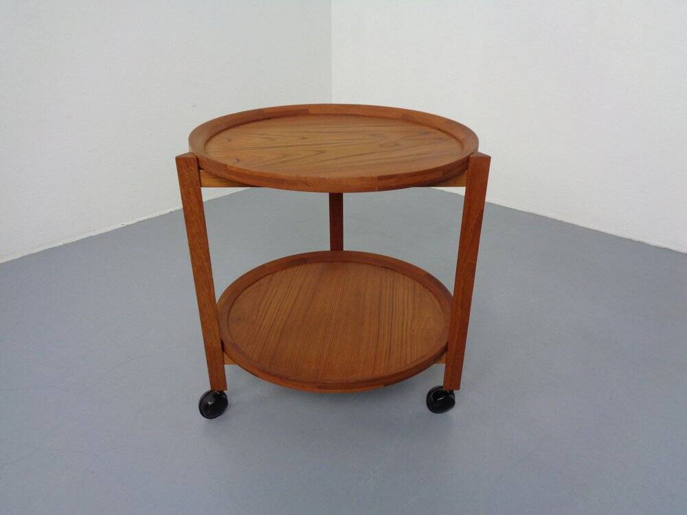 Serving trolley in teak from Sika Møbler, 1960s