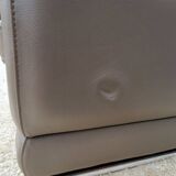 Crozatier leather lounge sofa