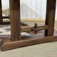 1970s elm monastery-style table