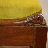 Mahogany gondola chair