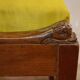 Mahogany gondola chair