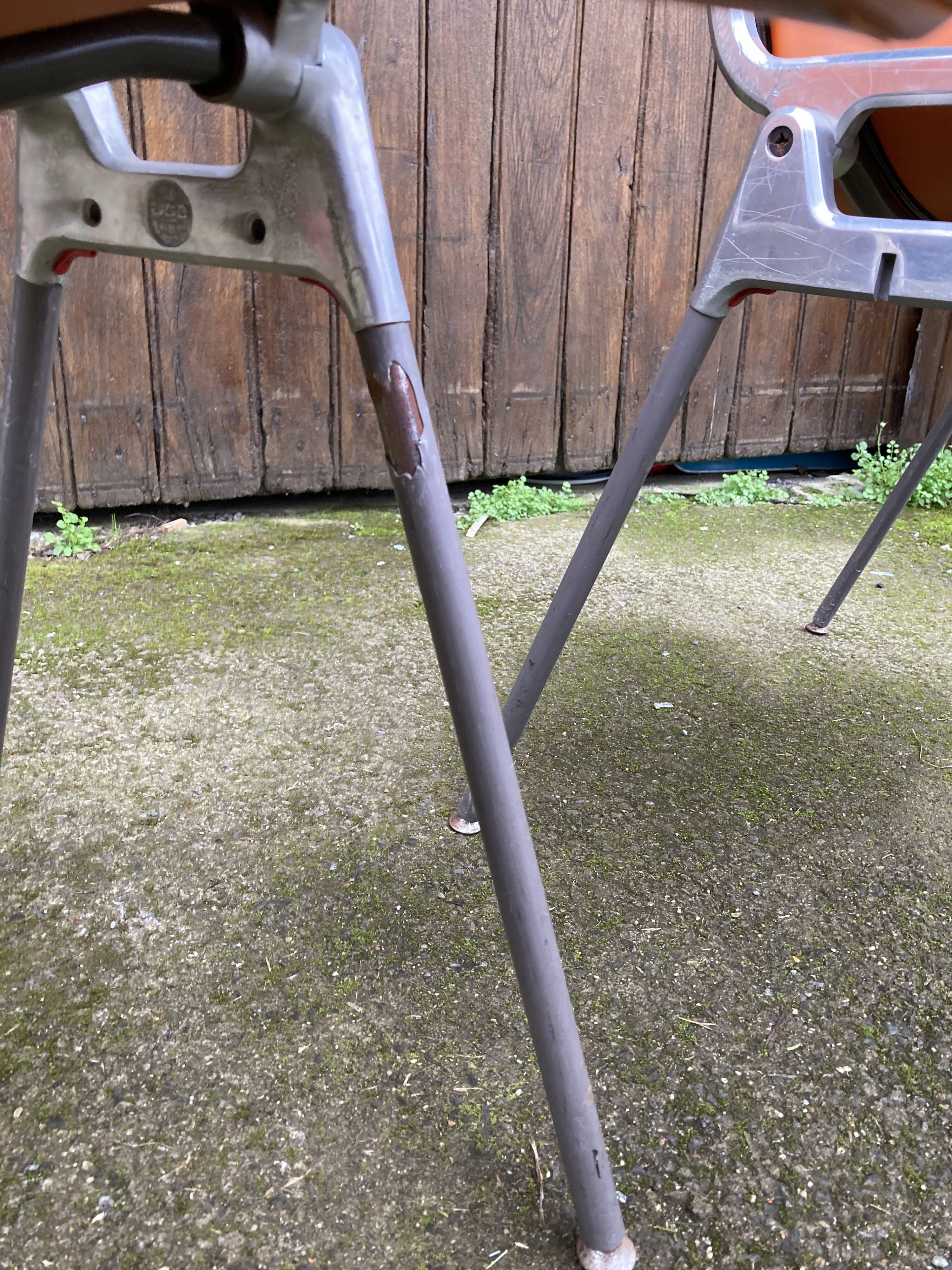 4 chairs dsc 106 by Giancarlo Piretti for Castelli