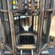 Handcrafted teak cage