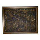 Grand tableau abstrait signé vers 1970’s