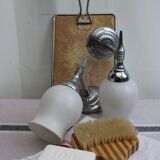 Pair of porcelain wall lamps