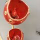 Carnival lamp in Fiber of Glass and Wicker