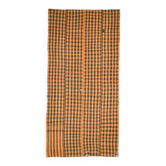 Tapis kilim en laine et coton turc vintage noué à la main orange 180x376