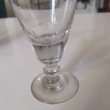 6 verres de bistrot anciens
