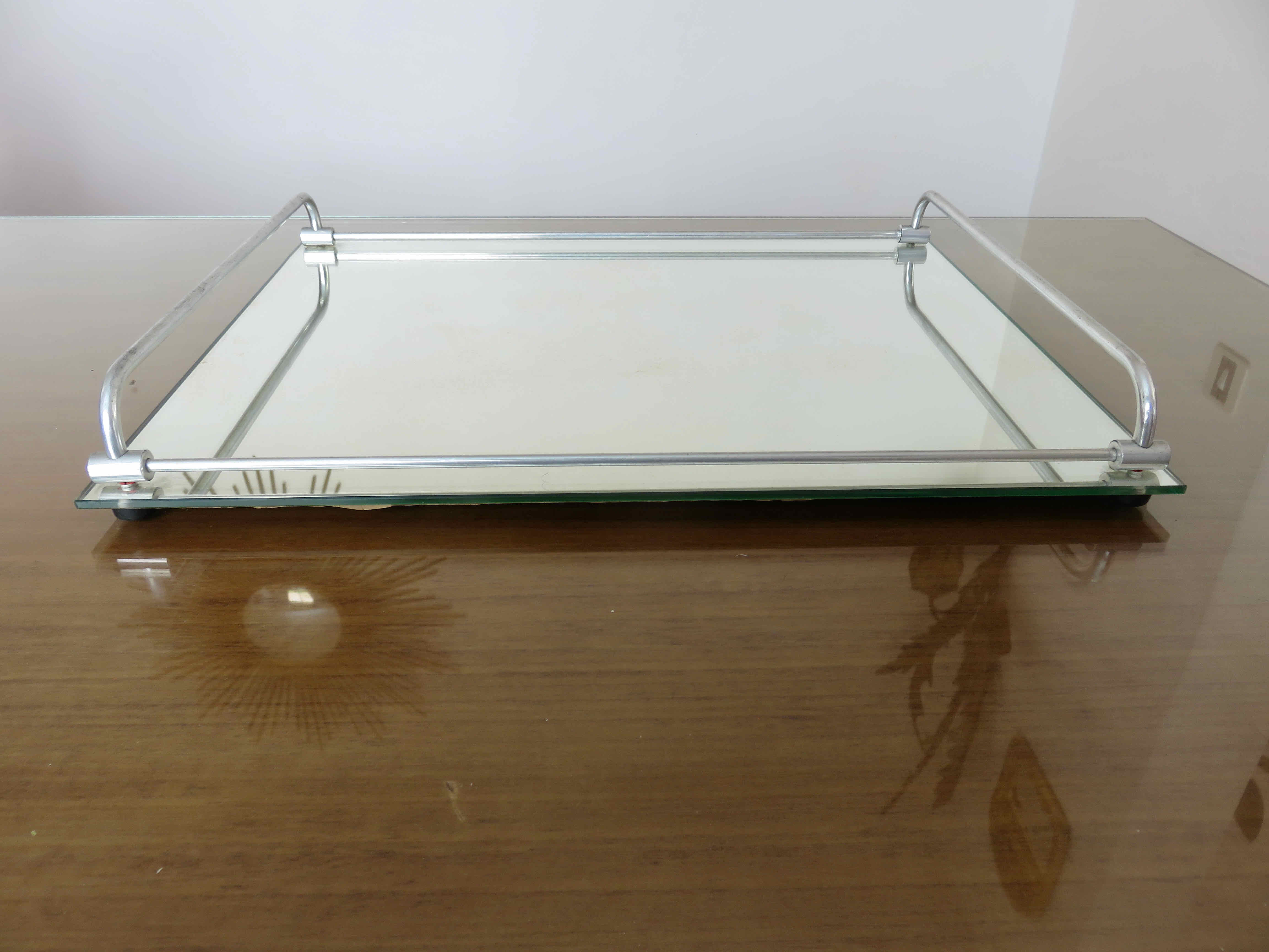 Modernist art deco mirror tray 1940