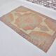 Orange & Beige Wool Handmade Rug sku 2607