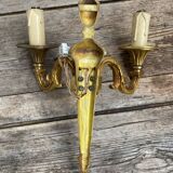 Lucien Gau bronze wall lamp