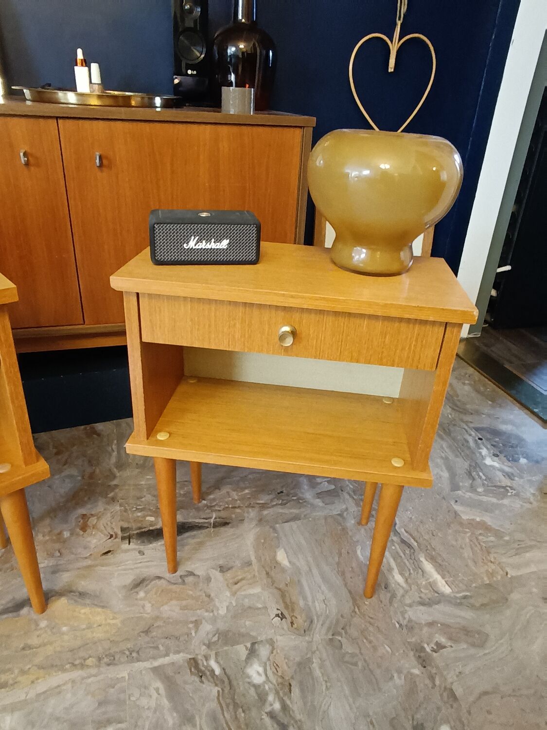 Vintage bedside tables