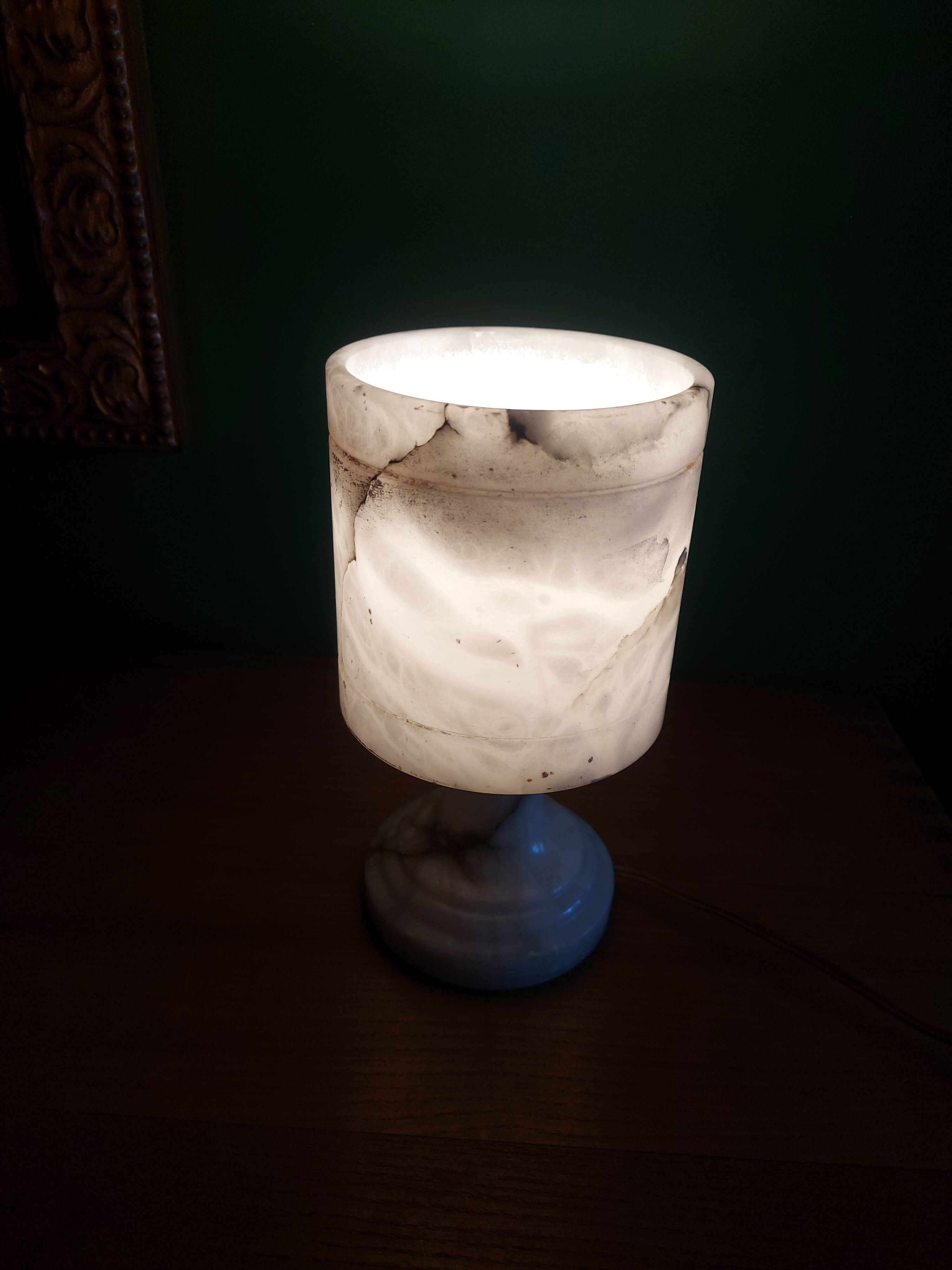 70'S alabaster lamp