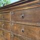 Notary's cabinet with 18 drawers in oak and fir from the early 20th century.