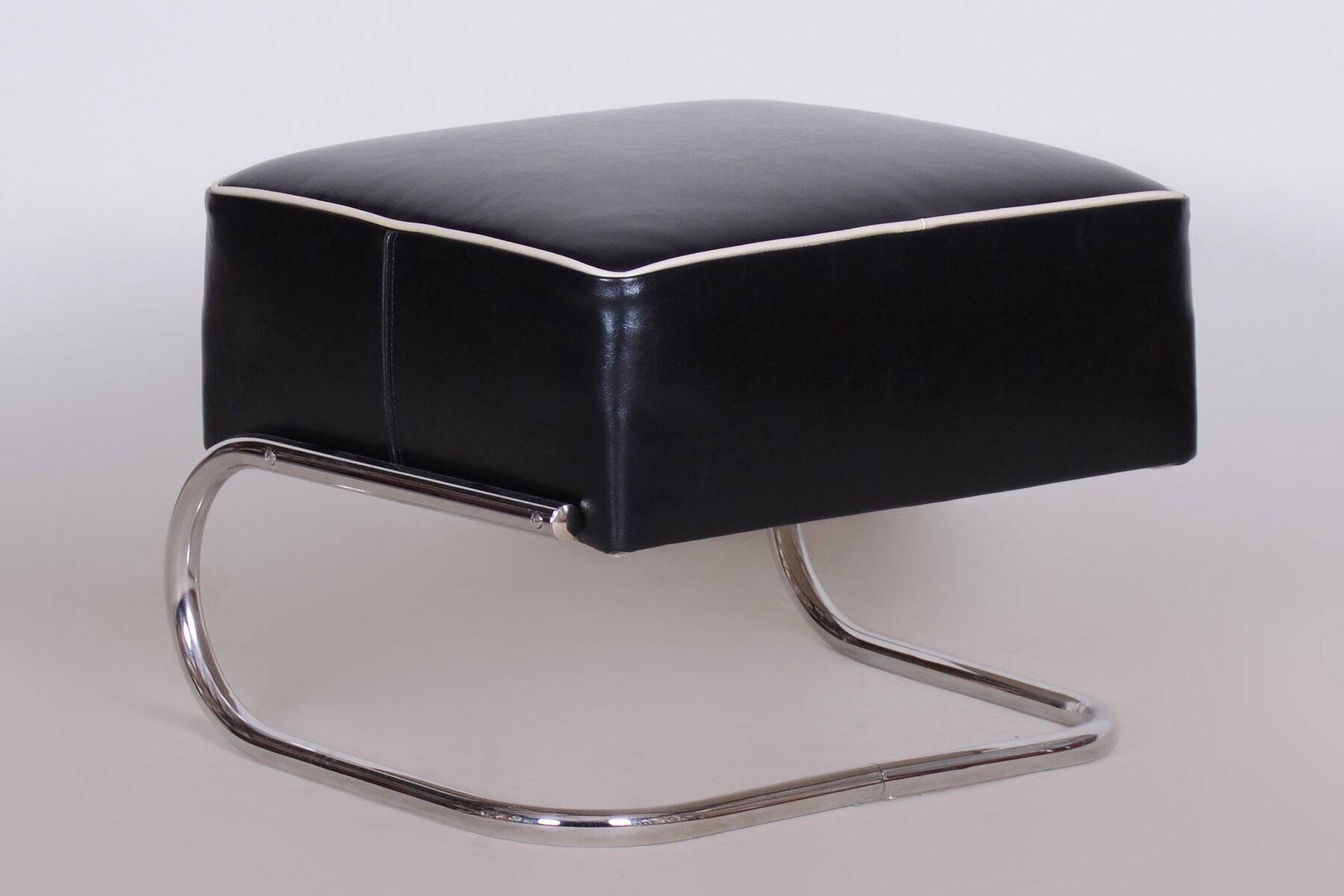 Bauhaus Foot Stool attributed to Robert Slezák, 1930s
