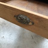 Very large solid oak farm table