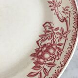 "Sorbier" décor plate by Boch Frères Kéramis