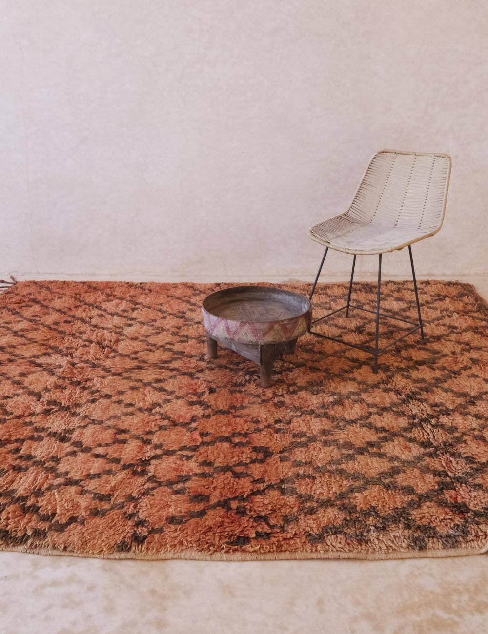 Vintage Berber Rug - 203 x 245 cm