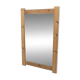 Scandinavian oak mirror 112x48cm, Nybrofabriken, Sweden, 1960